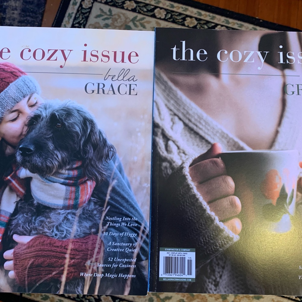 Bella Grace cozy issues 2020 and 2021 like new